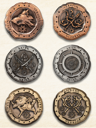 LARP Münzen "Ork" Produktbild